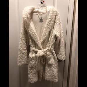 Beautiful with hood robe